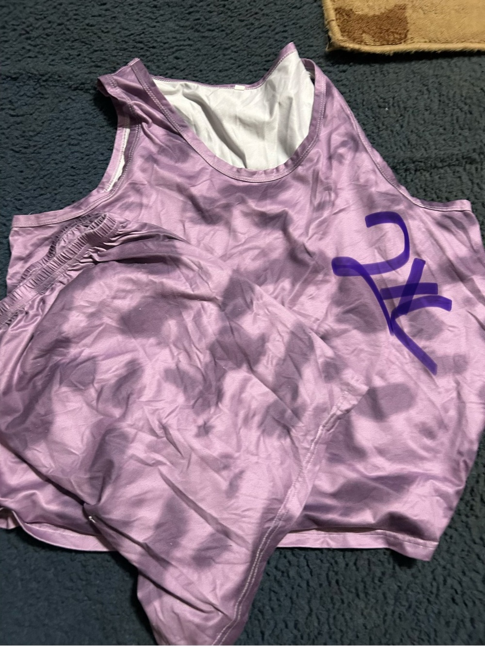 Lavender Athletic Reversible Tank Top
